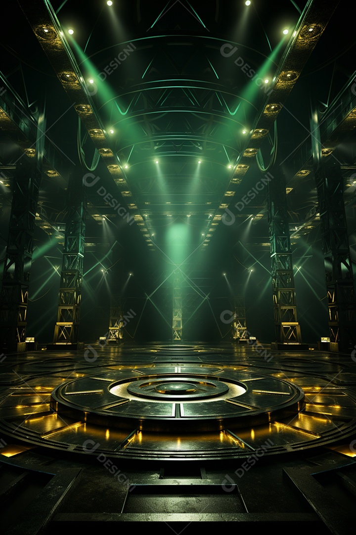 Fundos de Cenário para Flyer Com Luzes Neon