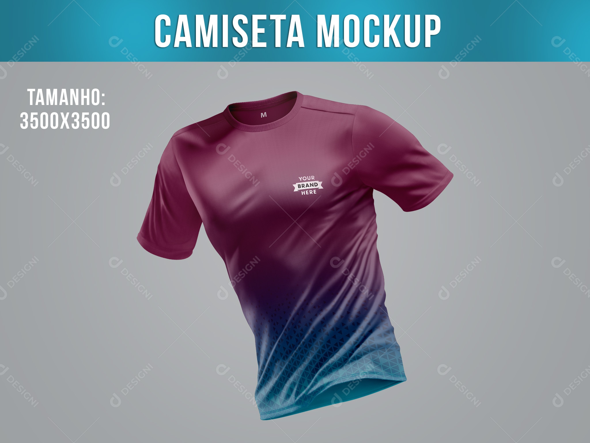 Mockup  Uniforme Jogadores PSD Editável