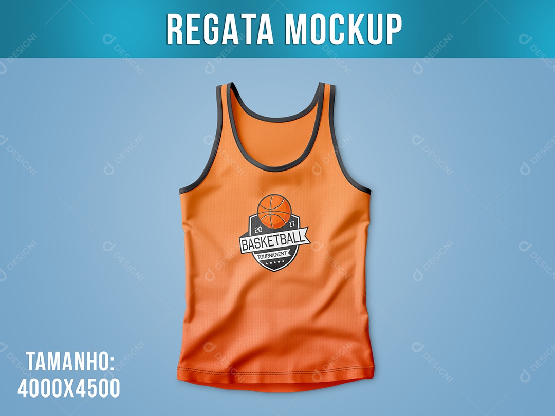 Basquete Uniforme Camiseta Roupa PSD Editável Mockup
