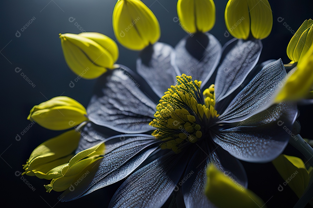 Imagem realista de linda flor