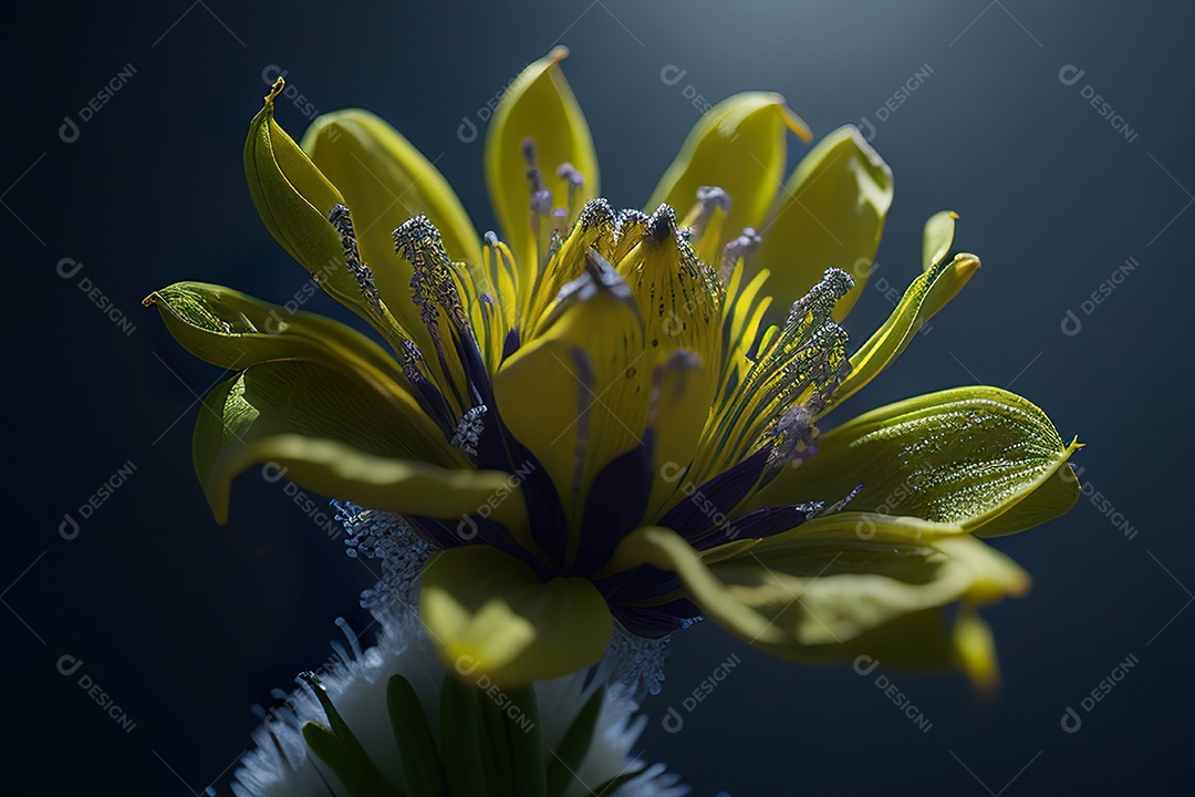 Imagem realista de linda flor