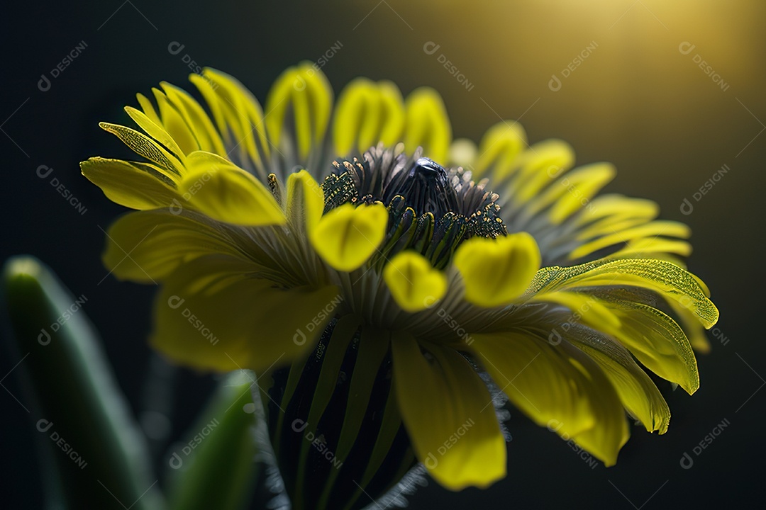 Imagem realista de linda flor