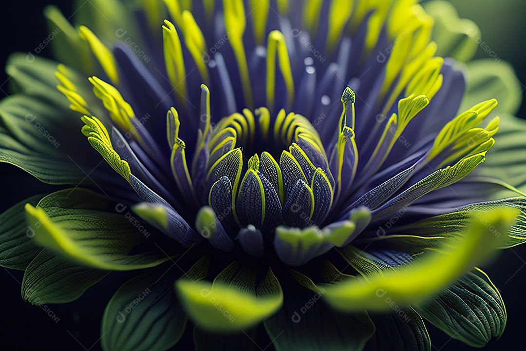 Imagem realista de linda flor