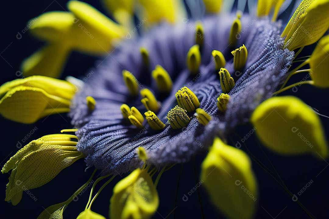 Imagem realista de linda flor