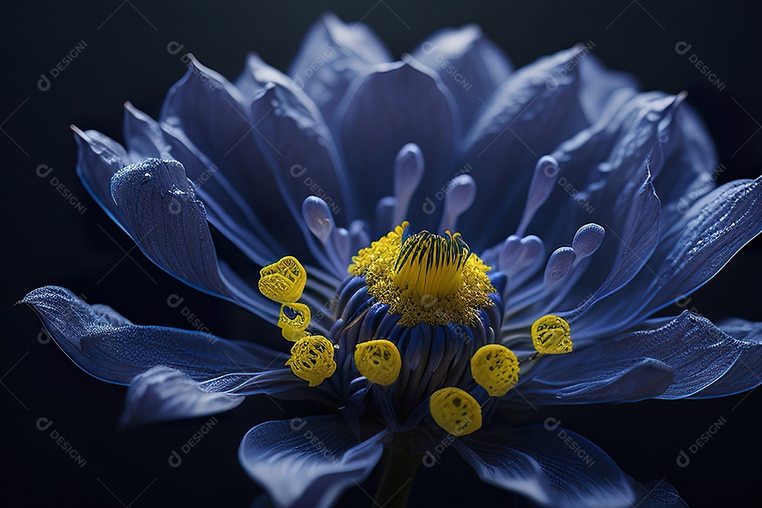 Imagem realista de linda flor