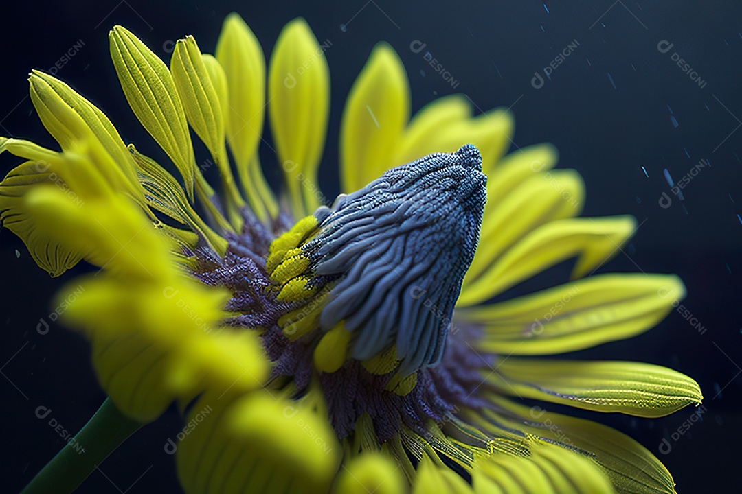 Imagem realista de linda flor