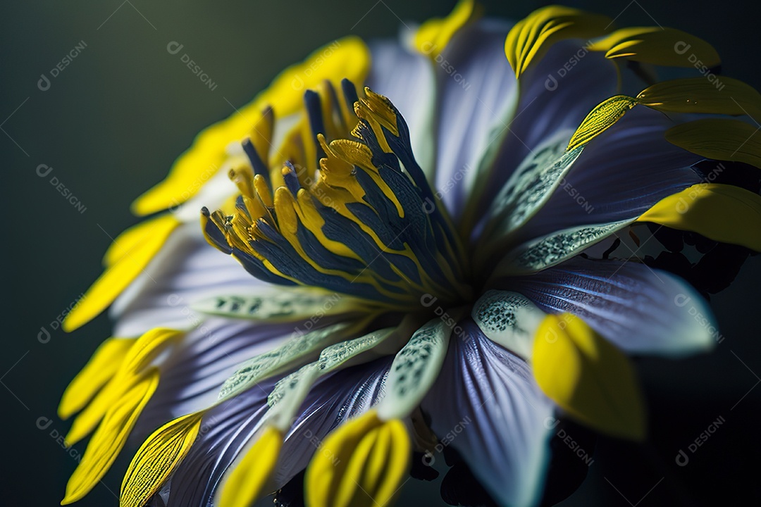 Imagem realista de linda flor