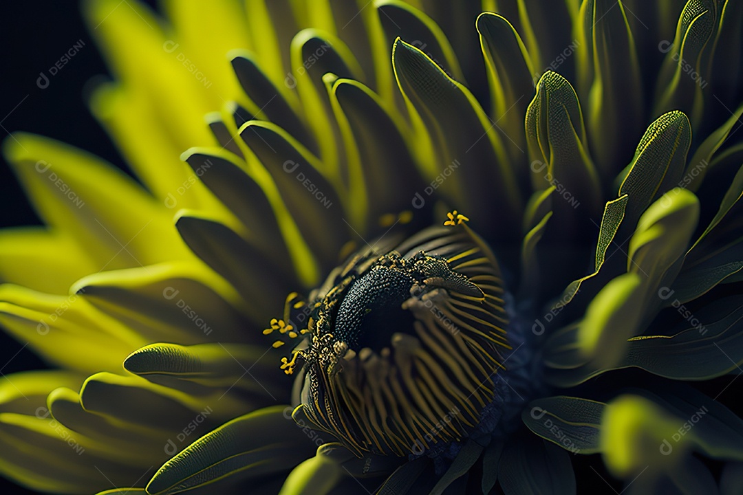 Imagem realista de linda flor