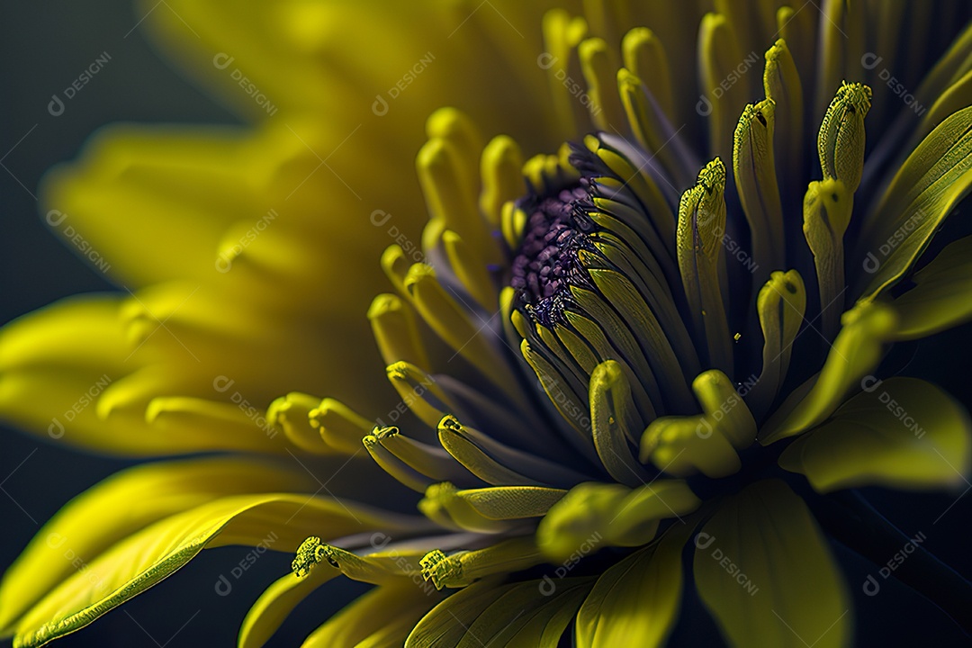 Imagem realista de linda flor