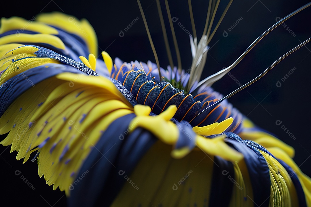 Imagem realista de linda flor