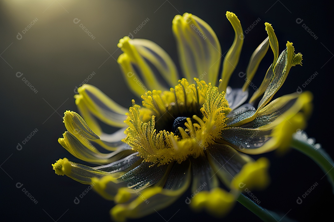 Imagem realista de linda flor