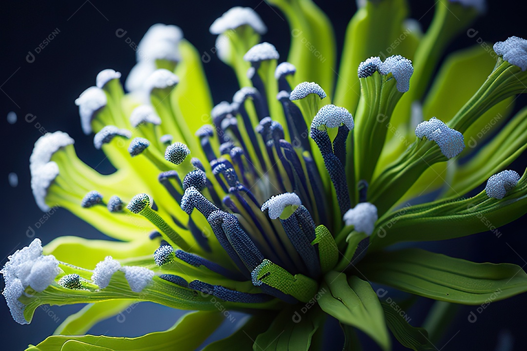 Imagem realista de linda flor