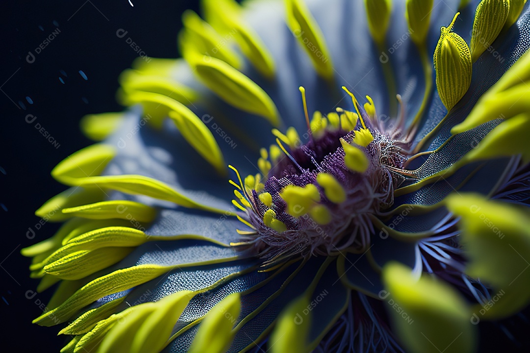 Imagem realista de linda flor