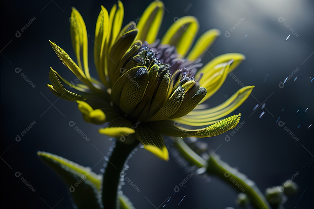 Imagem realista de linda flor