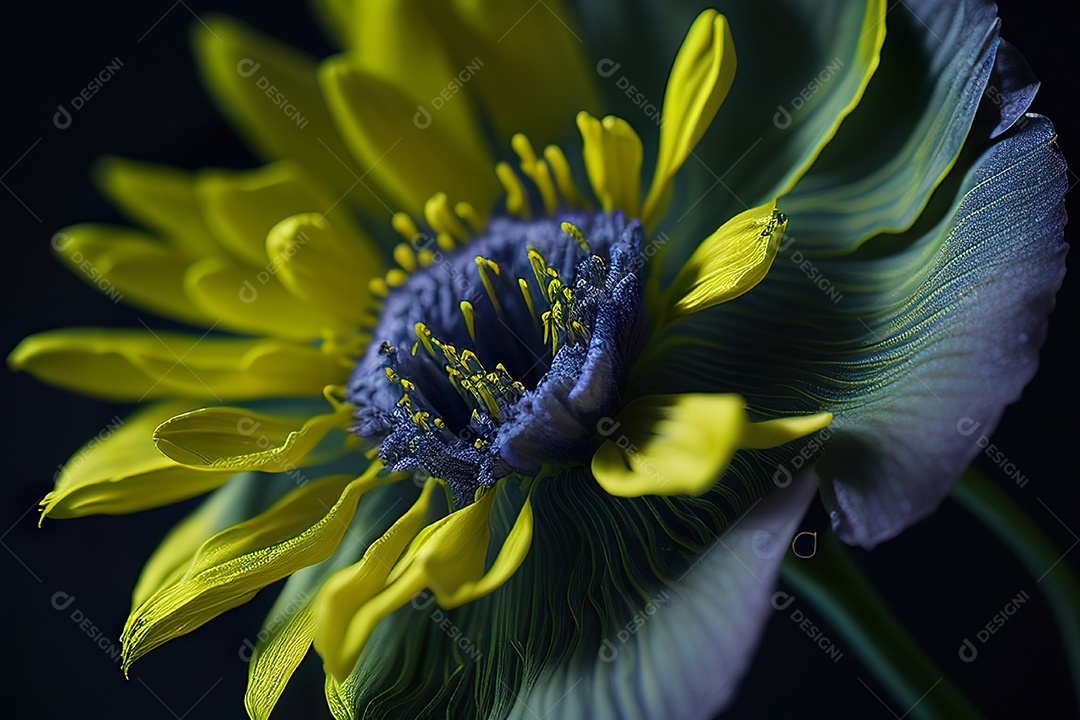 Imagem realista de linda flor