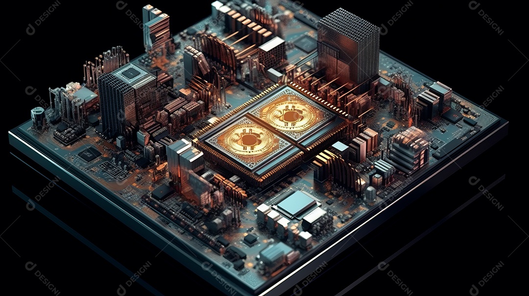 Circuito digital moderno.