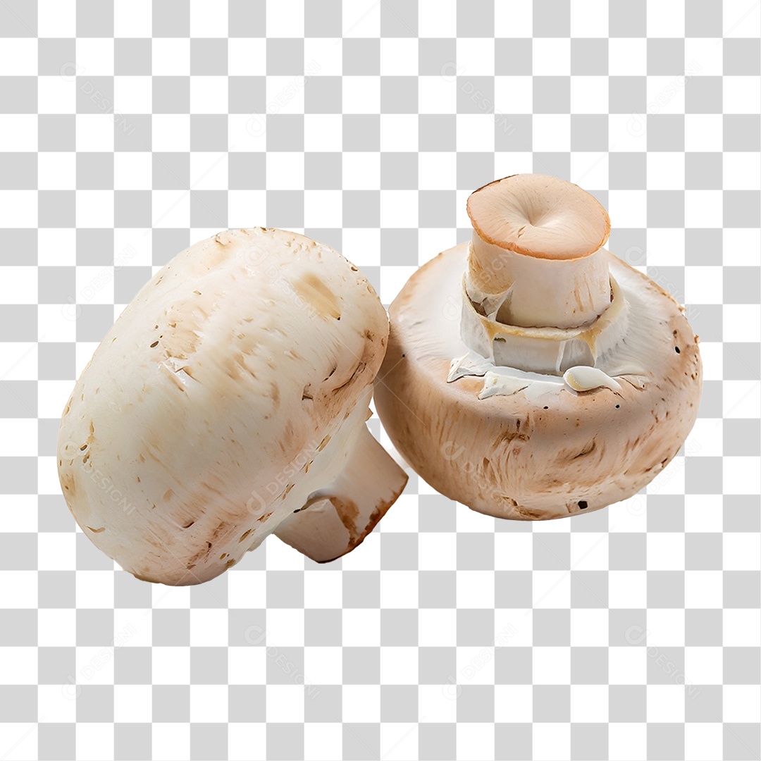 Cogumelos Brancos PNG Transparente