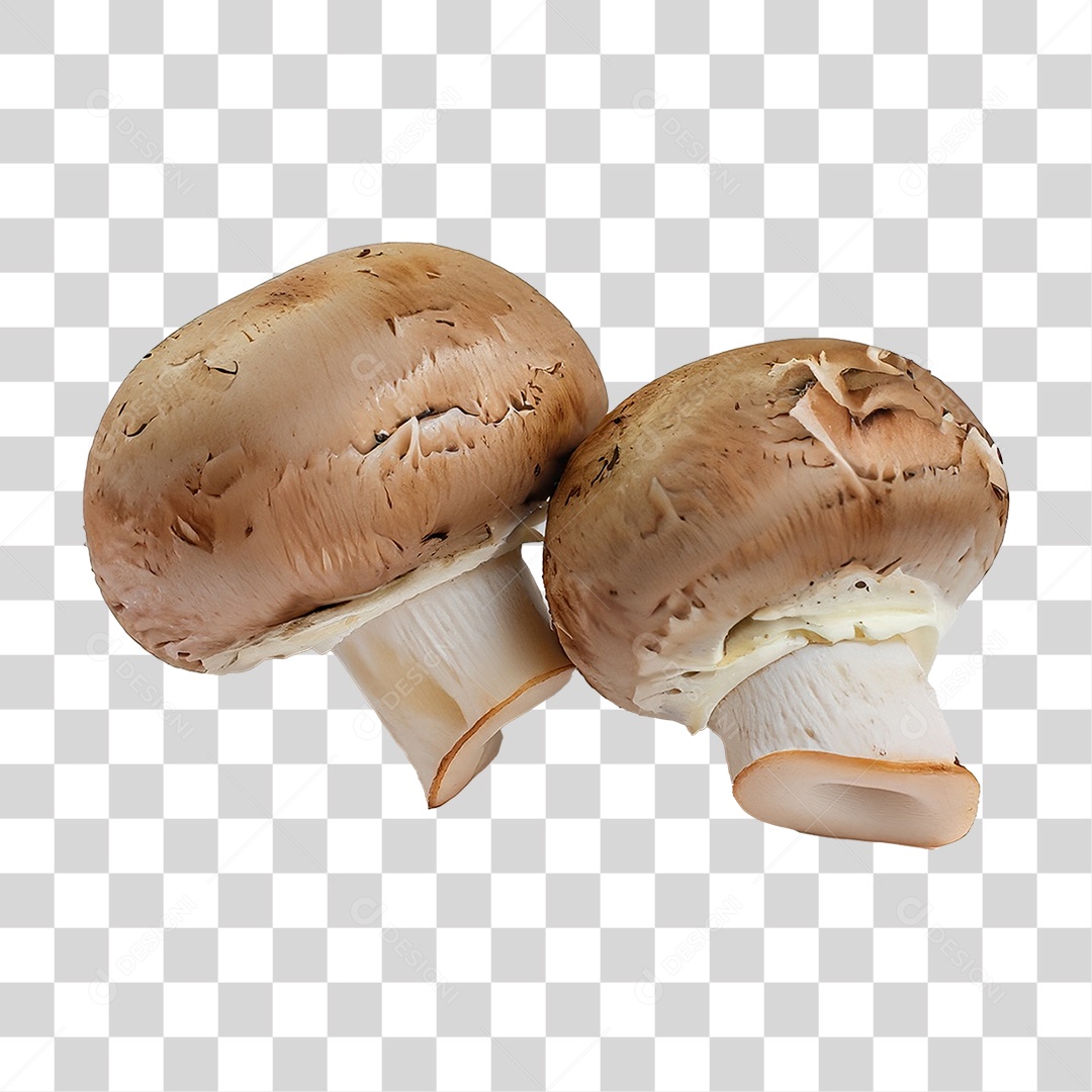 Cogumelos Brancos PNG Transparente