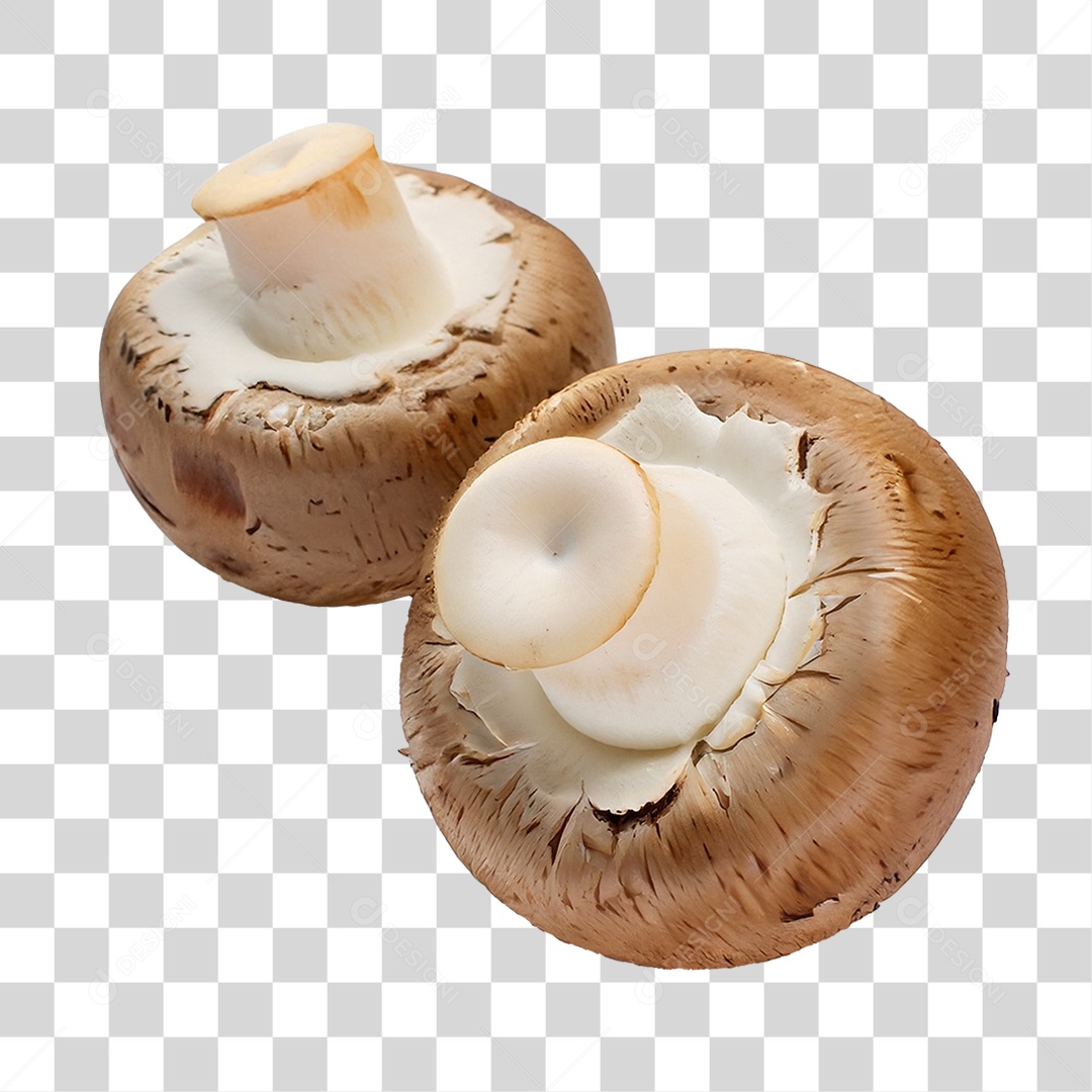 Cogumelos Brancos PNG Transparente