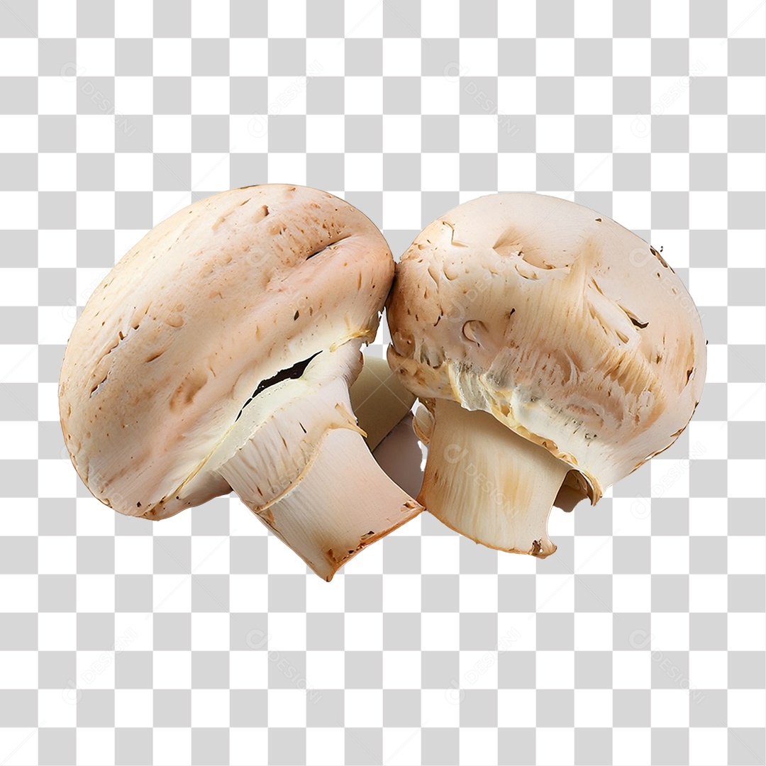 Cogumelos Brancos PNG Transparente