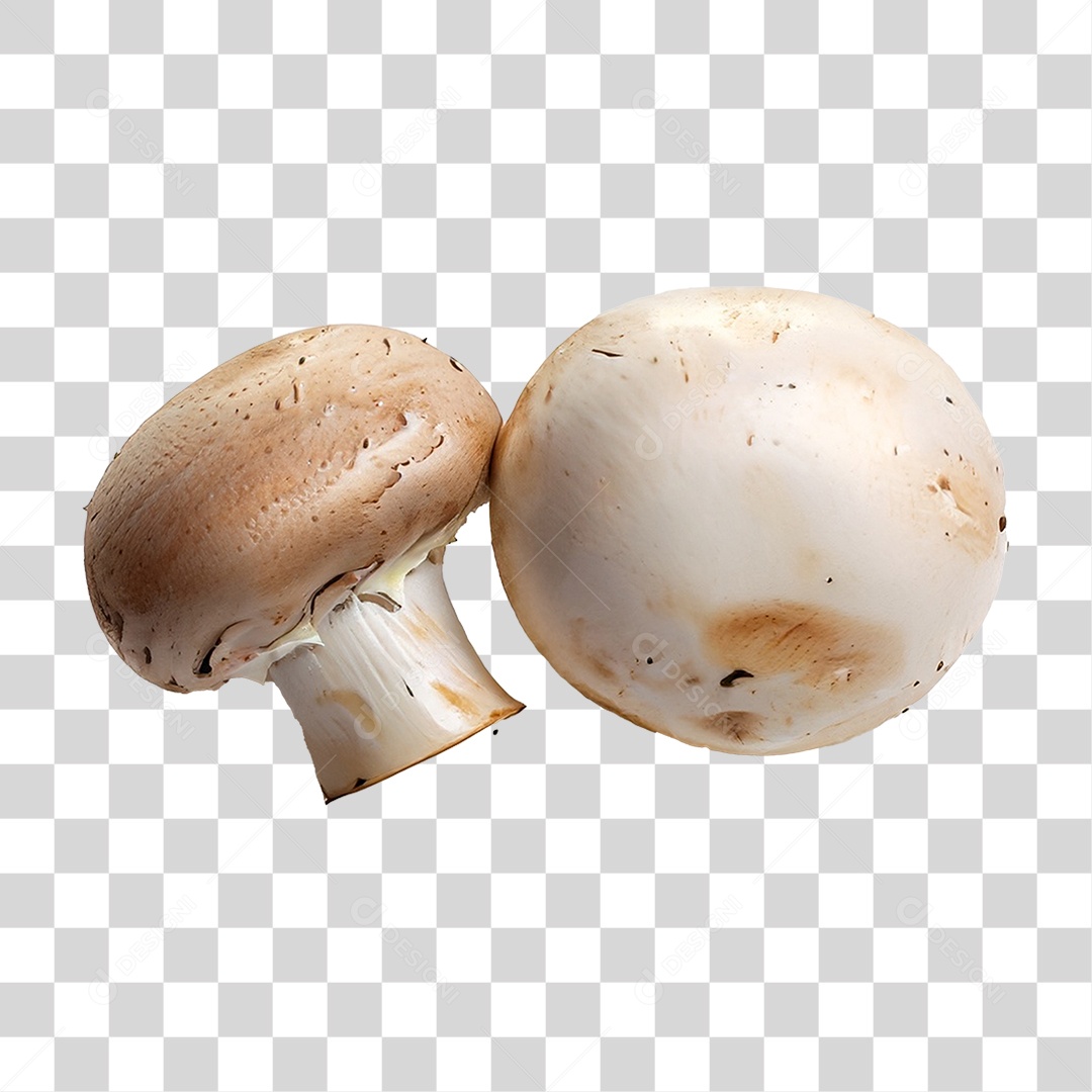 Cogumelos Brancos PNG Transparente