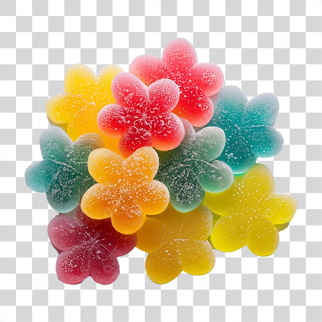 Jujubas Doces PNG Transparente