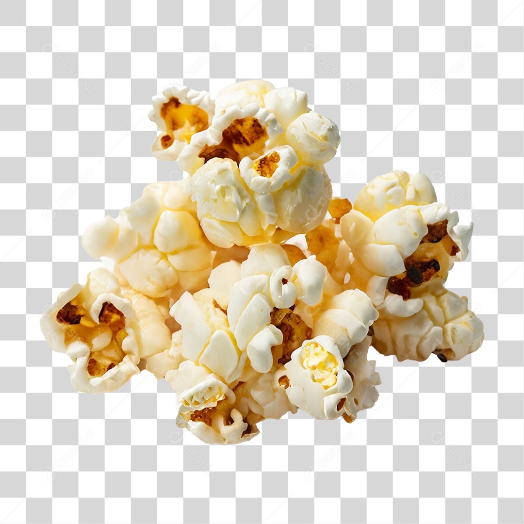 Pipoca  PNG Transparente