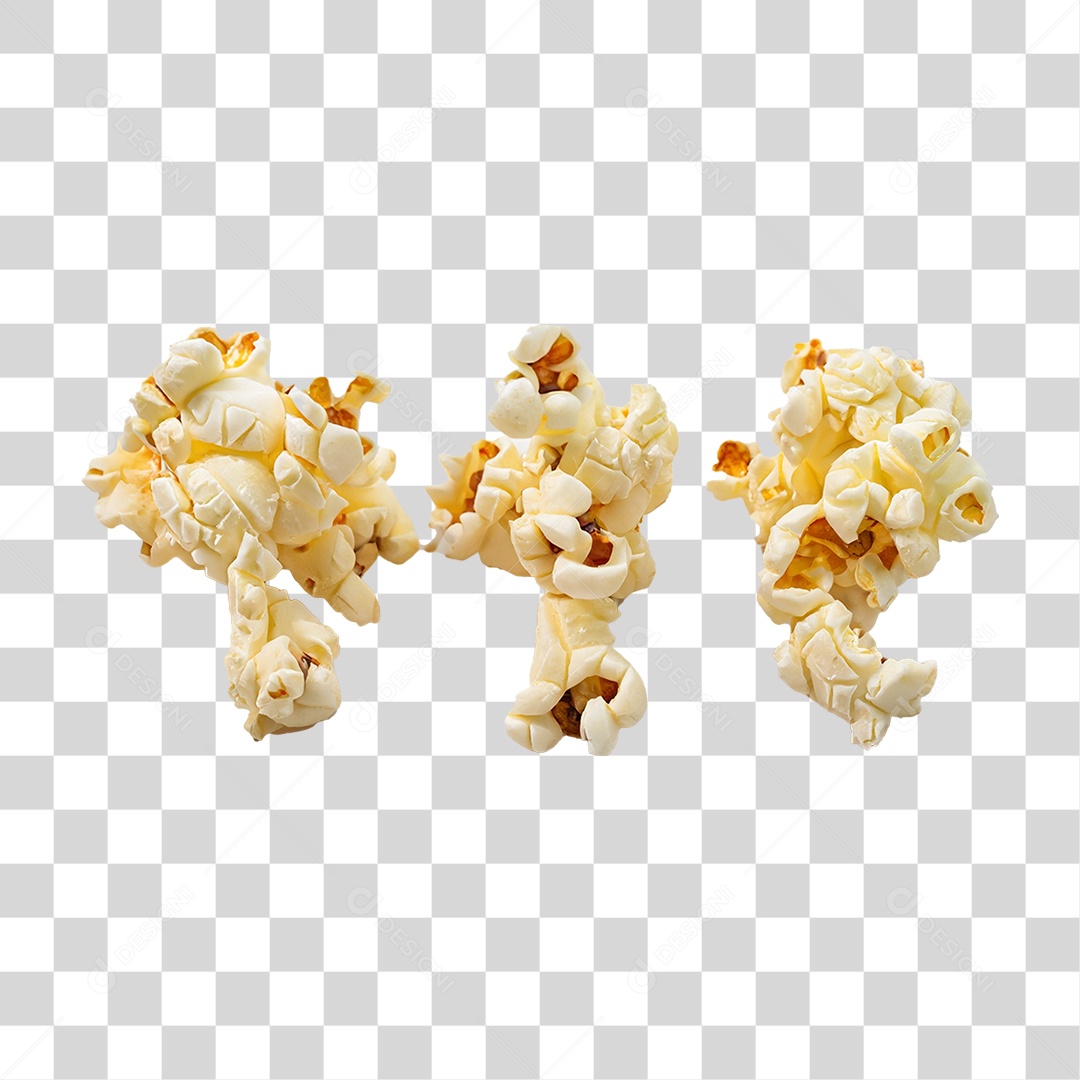 Pipoca  PNG Transparente