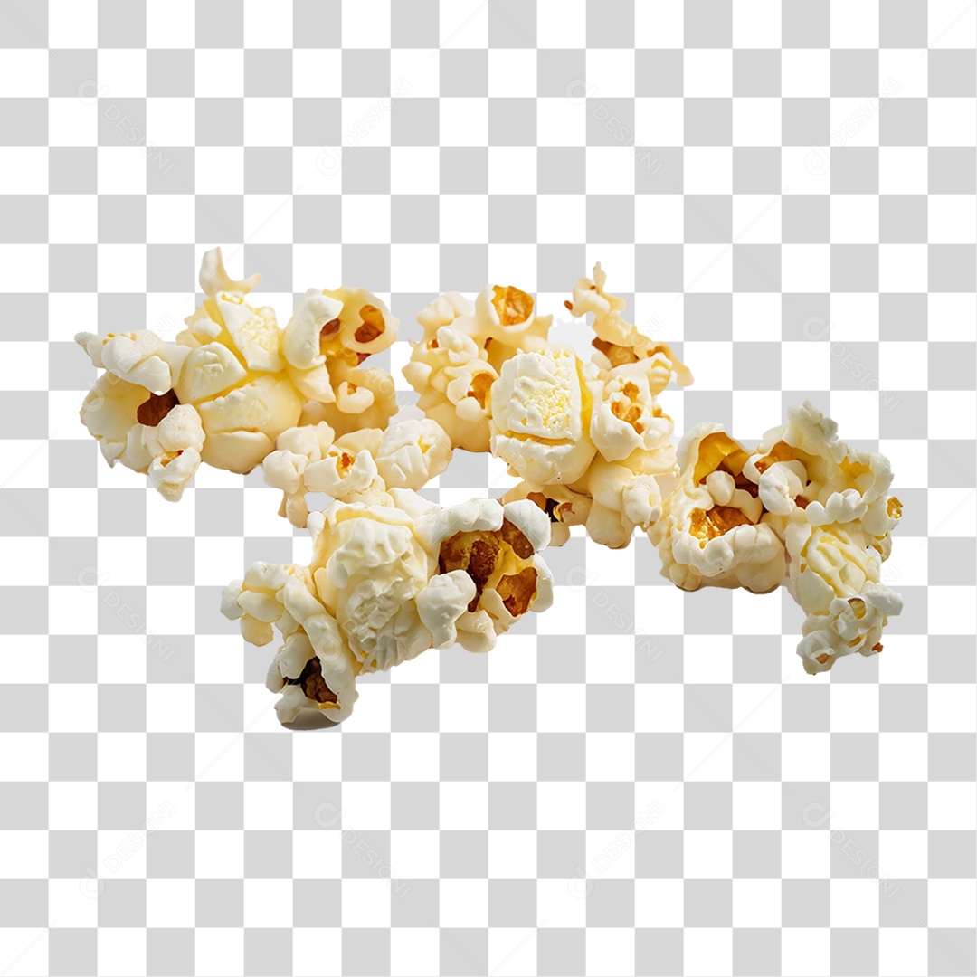 Pipoca  PNG Transparente