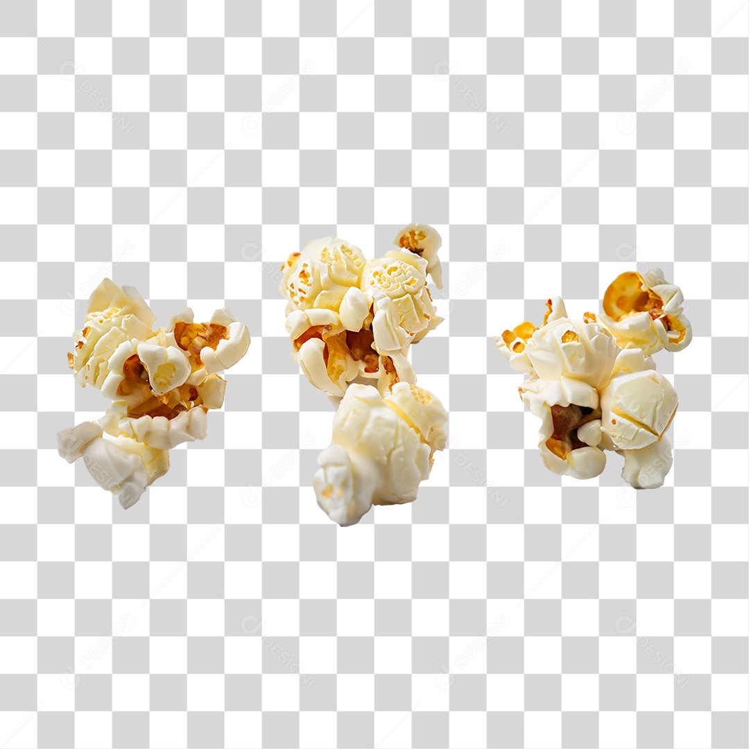 Pipoca  PNG Transparente
