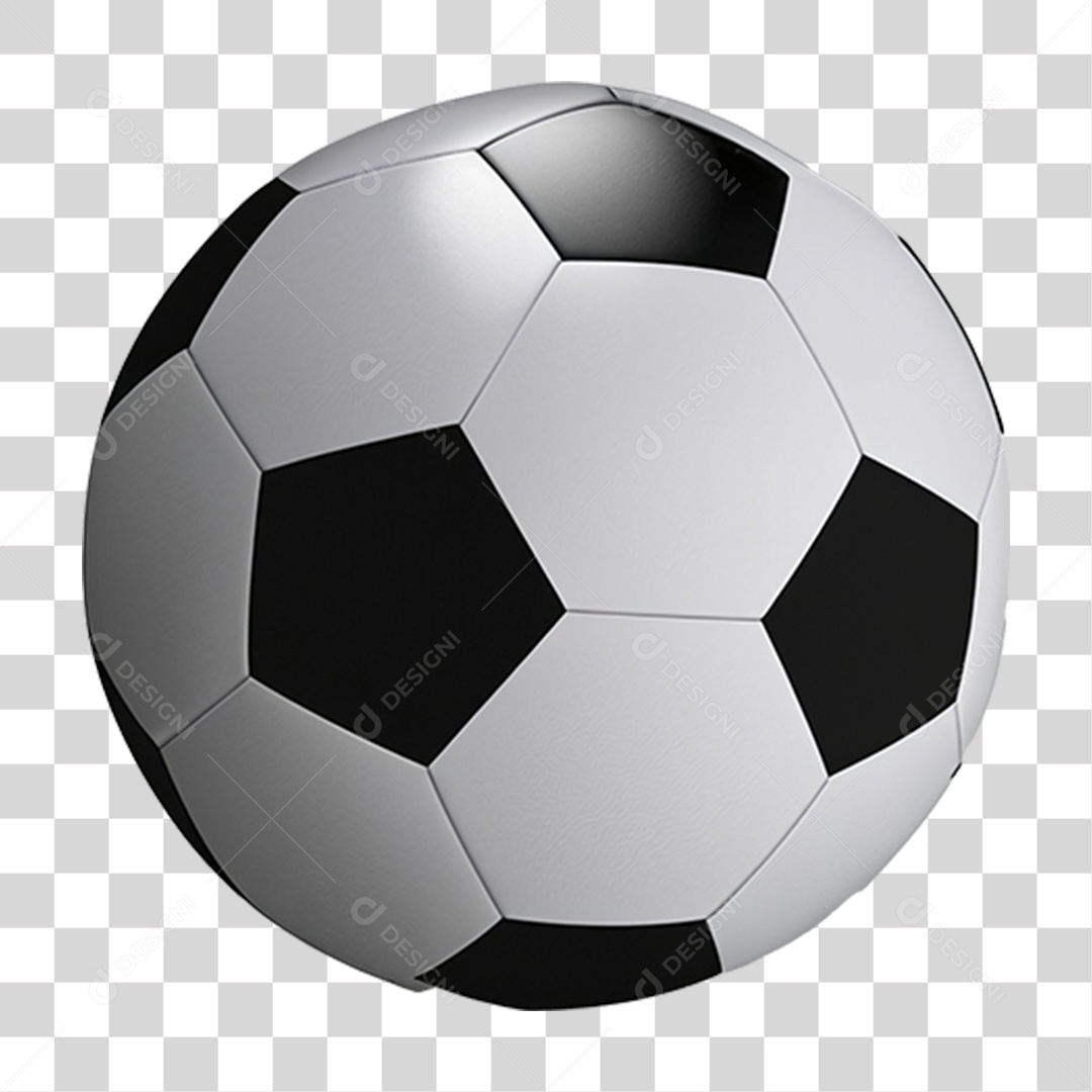 Bola de Jogar Futebol PNG Transparente