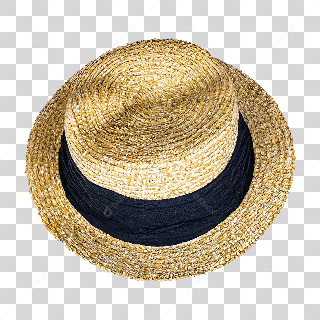 Chapéu de Palha PNG Transparente