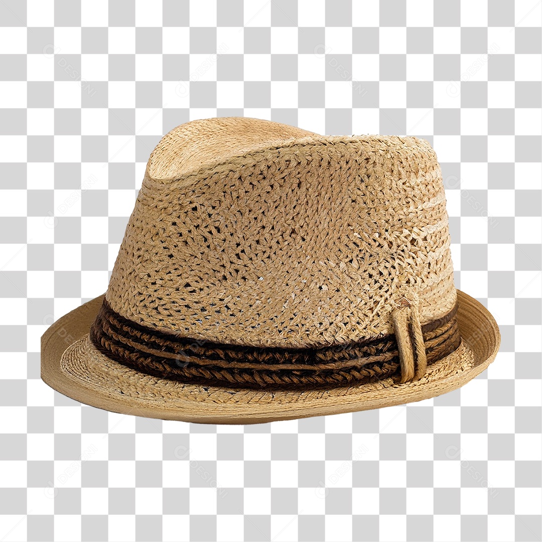 Chapéu de Palha PNG Transparente