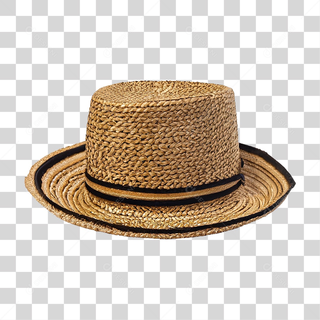 Chapéu de Palha PNG Transparente