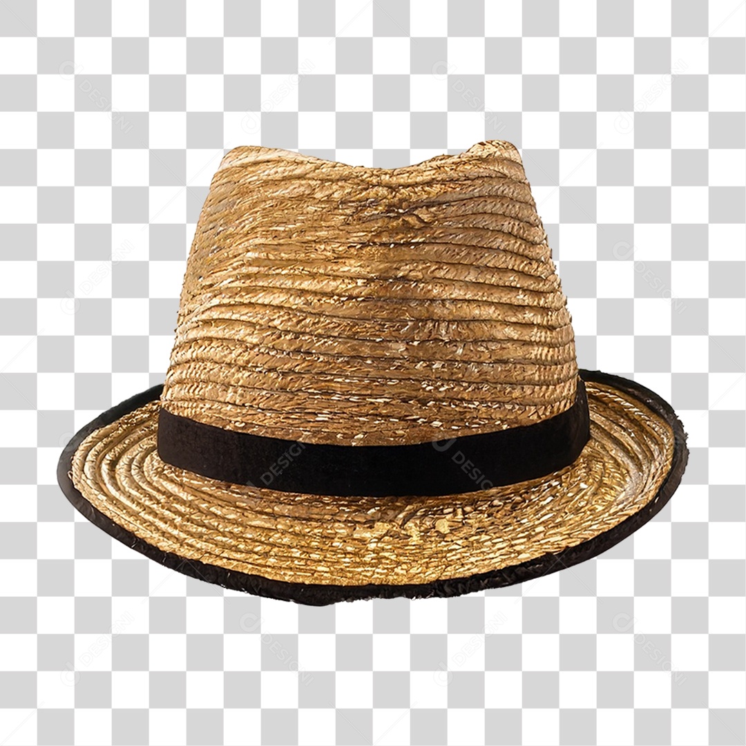 Chapéu de Palha PNG Transparente