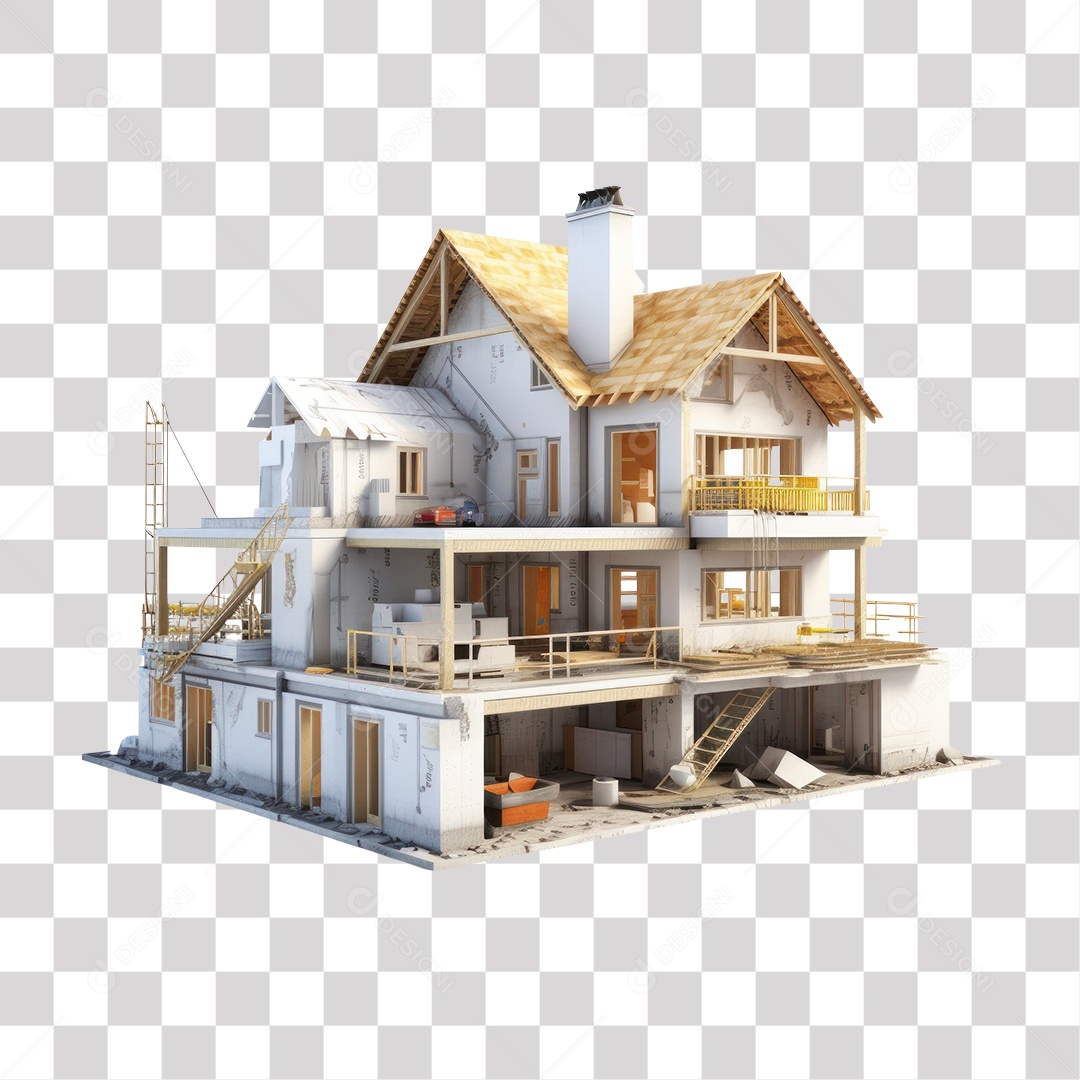 Casa Imobiliária Fundo PNG Transparente