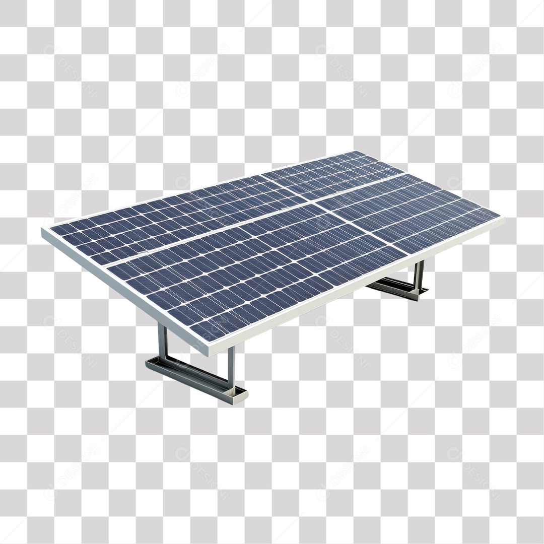 Placa Solar Fundo PNG Transparente