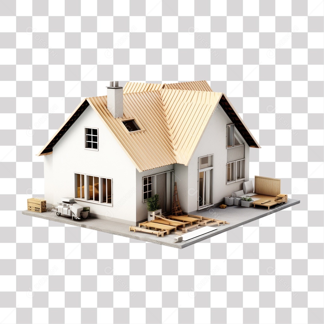 Casa Imobiliária Fundo PNG Transparente