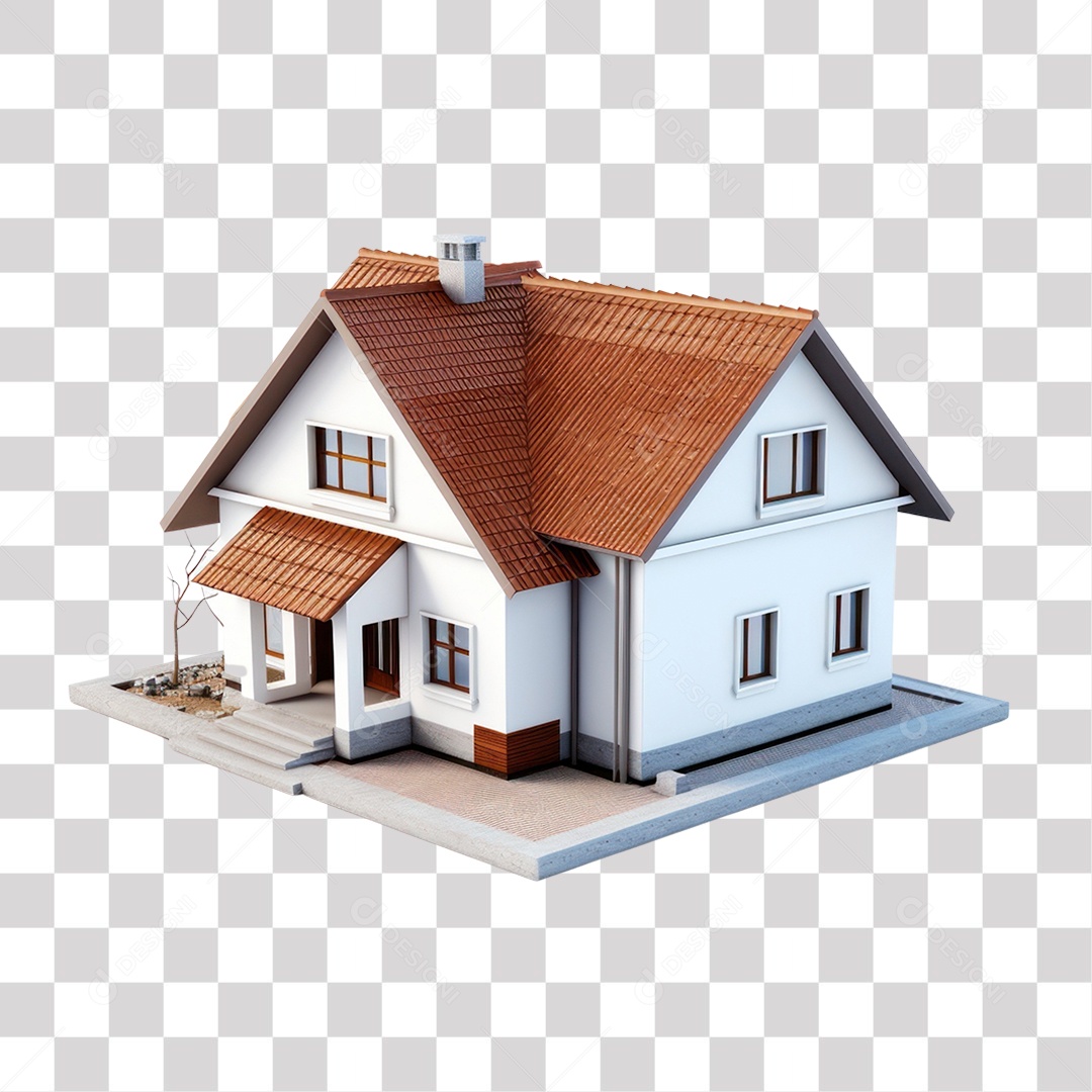 Casa Imobiliária Fundo PNG Transparente
