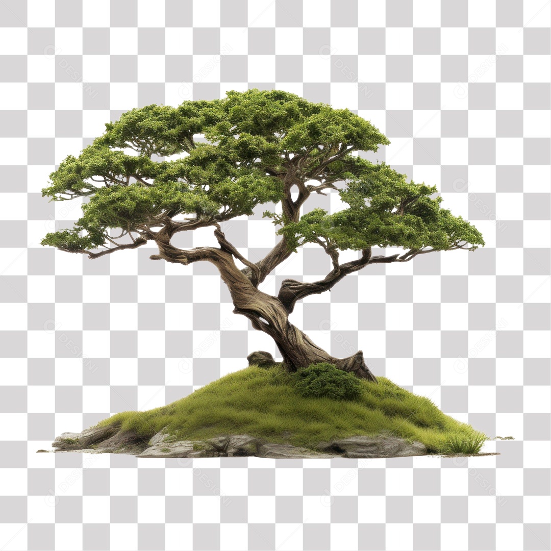 Pé De Bonsai Árvore Fundo PNG Transparente