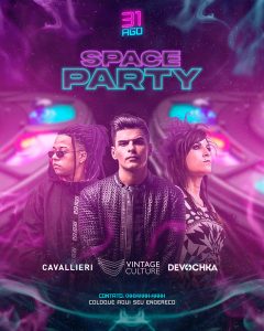 Flyer Space Party Social Media PSD [download] - Designi