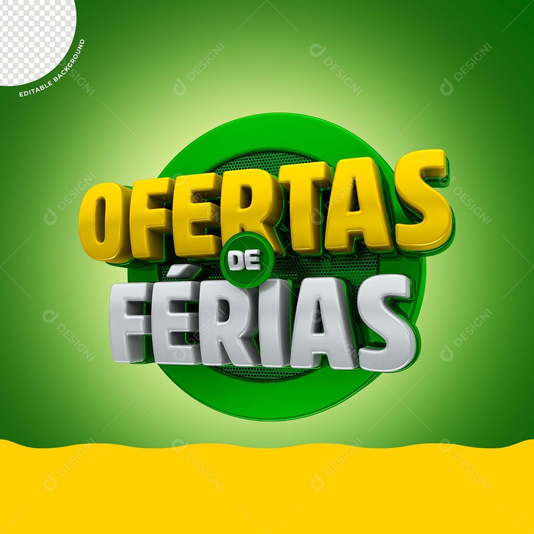 Ofertas de Férias Social Media PSD