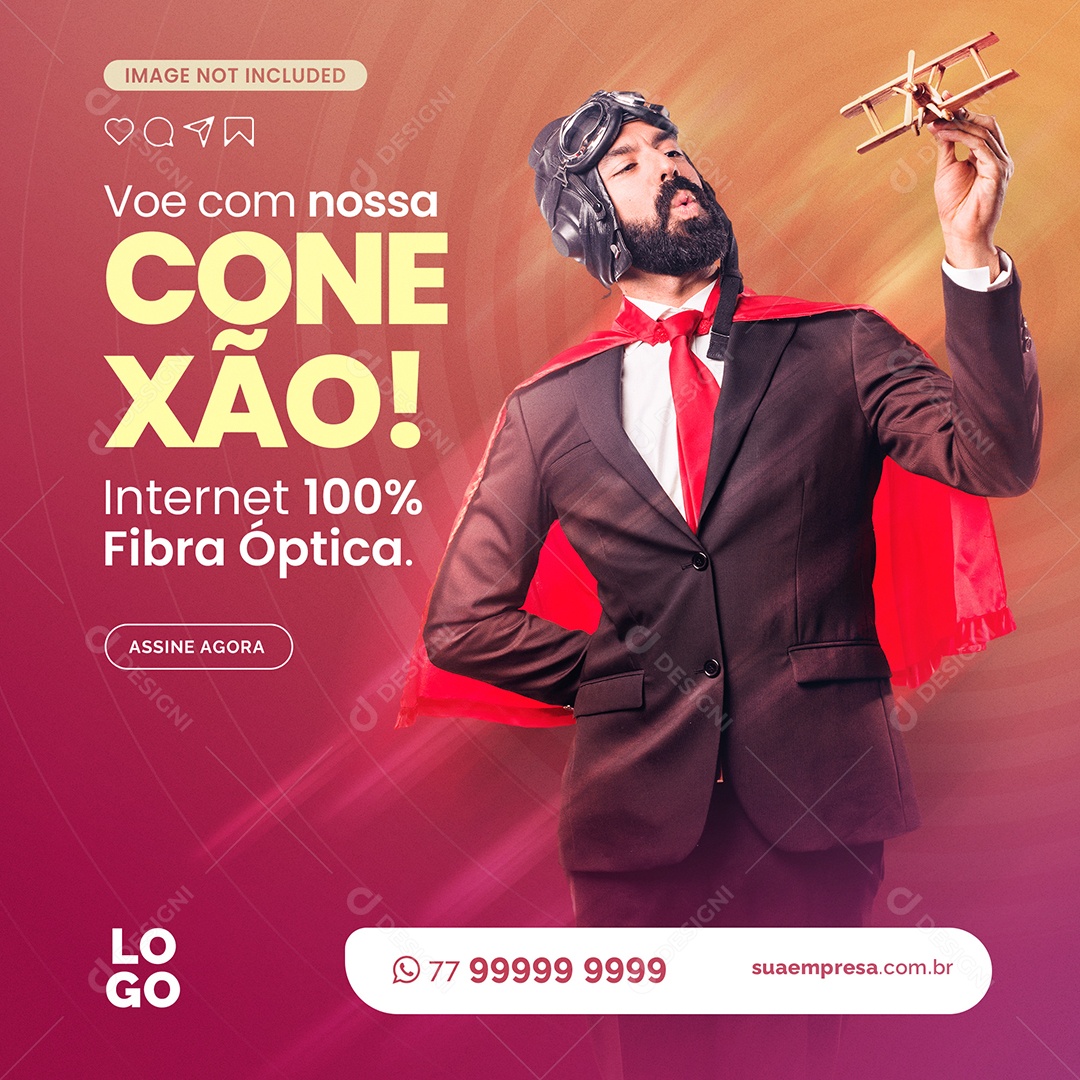 Conexão Social Media PSD