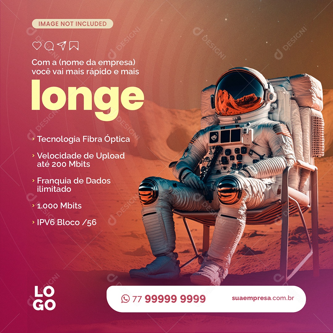 Longe Social Media PSD