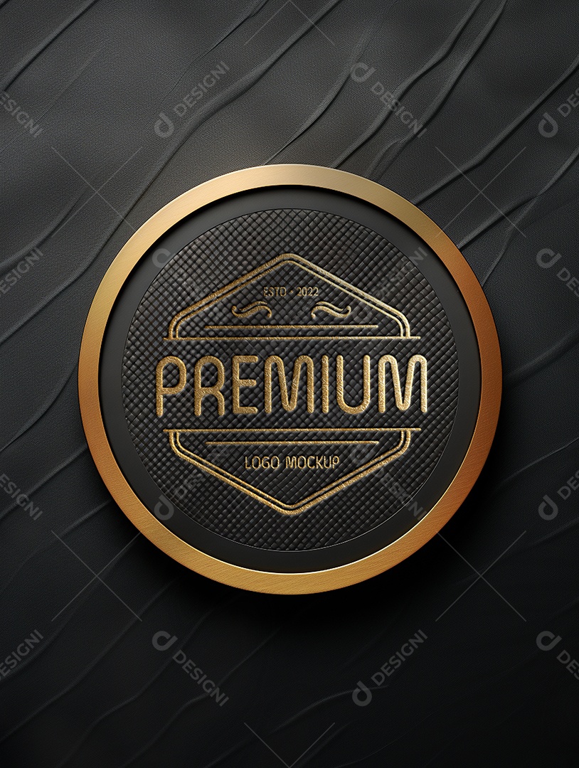 Mockup Para Logo Empresa PSD Editável