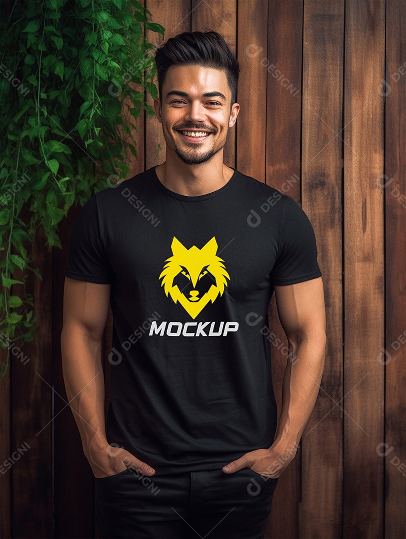Mockup de Camiseta PSD Editável
