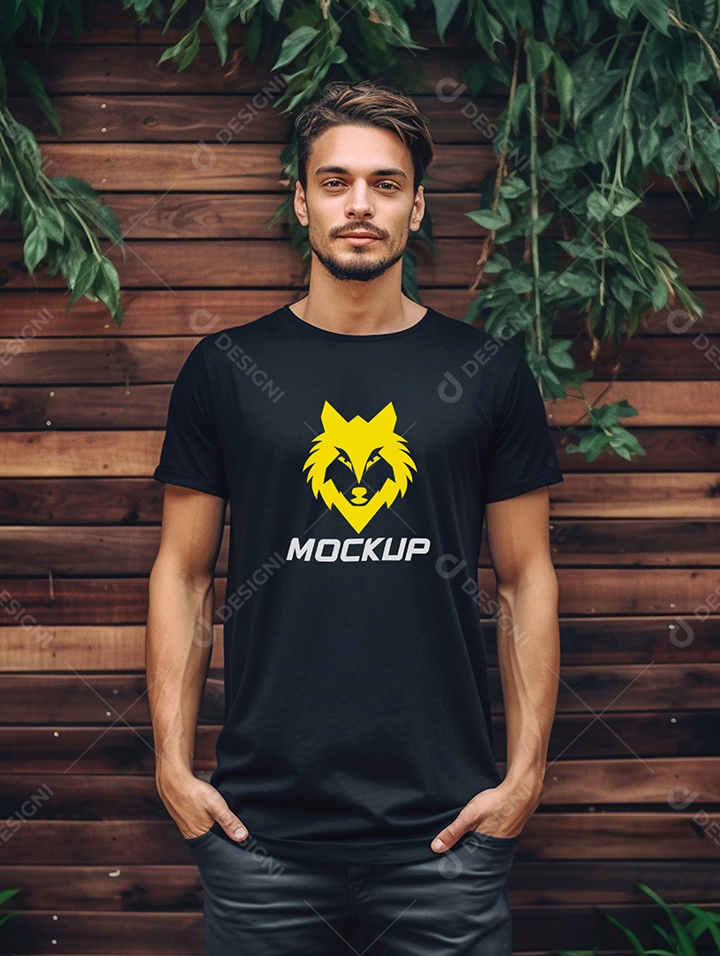 Mockup de Camiseta PSD Editável