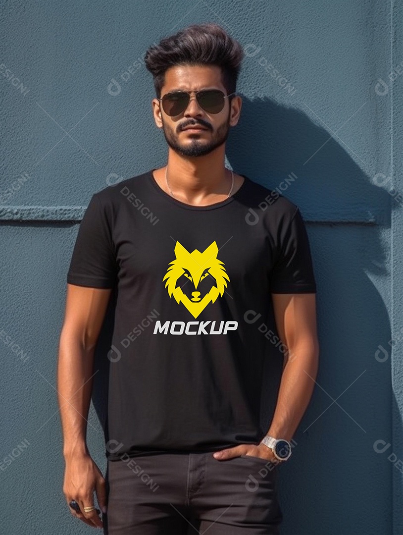 Mockup de Camiseta PSD Editável