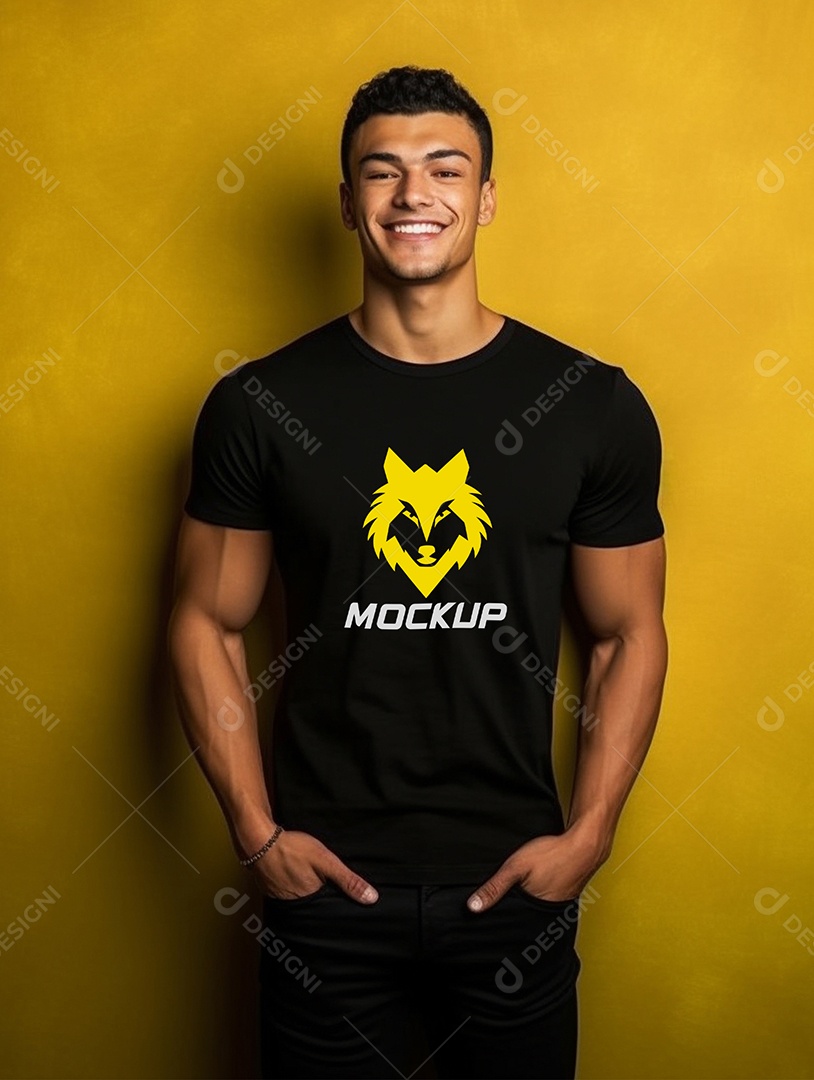 Mockup de Camiseta PSD Editável