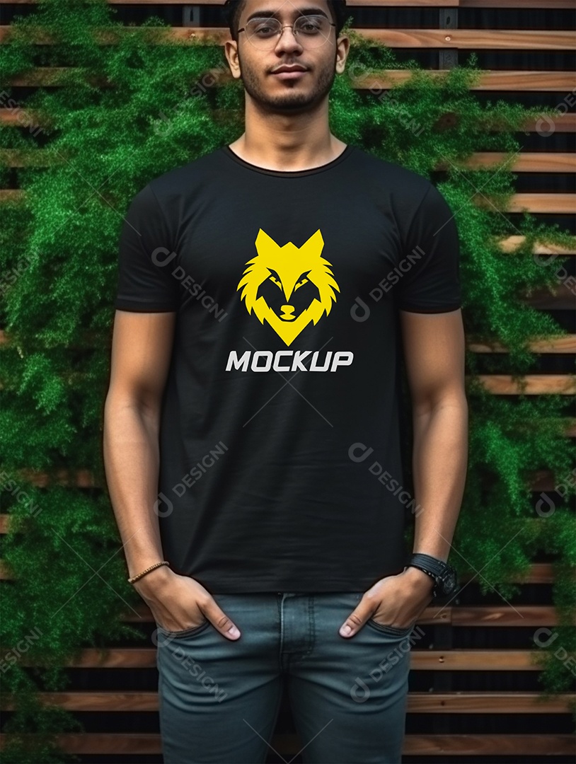 Mockup de Camiseta PSD Editável